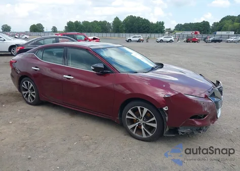 2017 Nissan Maxima 3.5S/Sv/Sl/Sr/Plat from USA, damaged, VIN 1N4AA6AP4HC369735